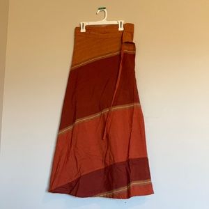 Authentic Guatemalan Handmade Boho Wrap Skirt